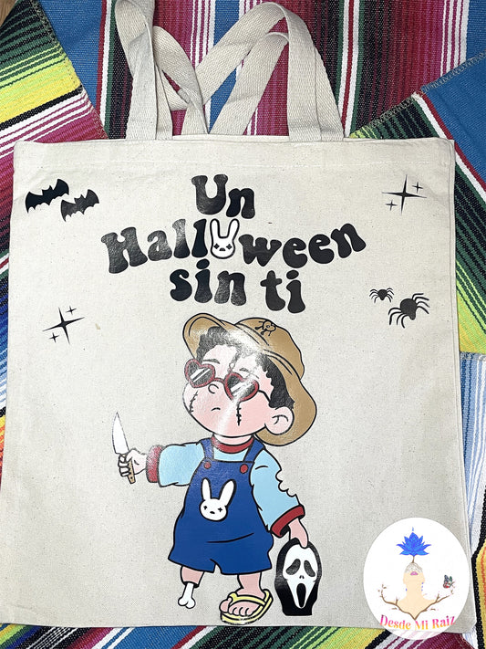 Un Halloween sin ti Tote bag