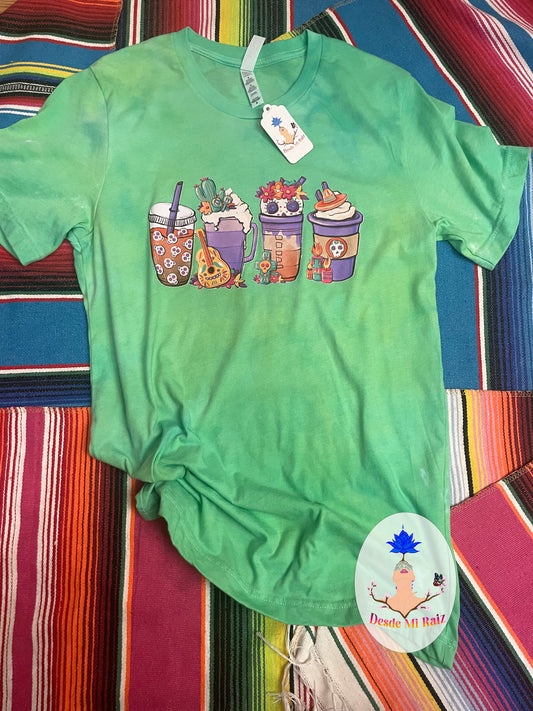 Dia de Muertos Coffee T-shirt