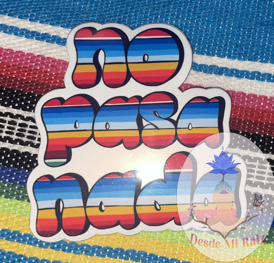 No Pasa Nada Sticker