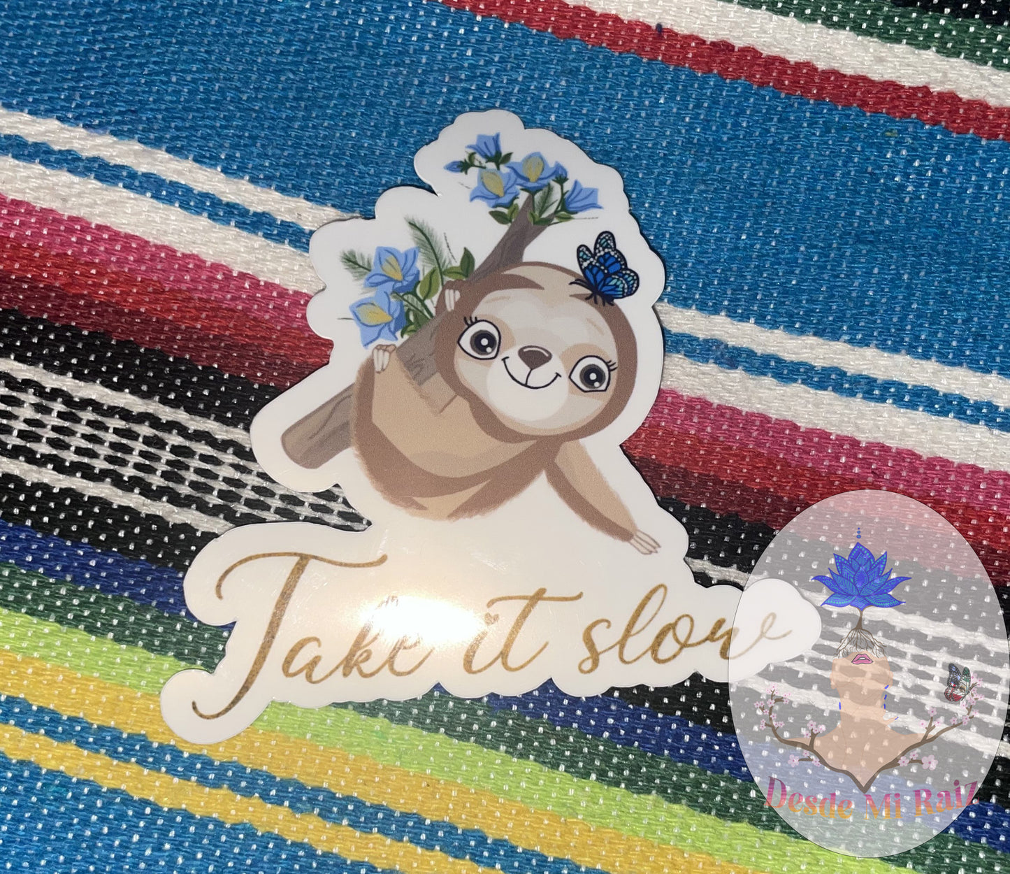 Take it slow Sticker